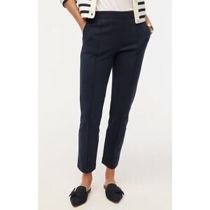 J. Crew Black Pintuck Sweatpants Casual Pants Pull On Womens Size Medium (1794)